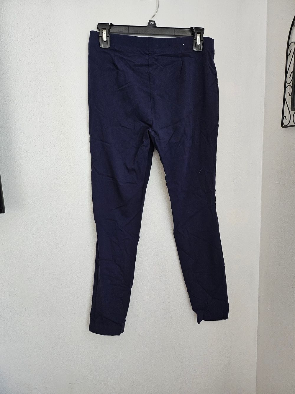 Michael Kors Navy Slim Leg Pants Sz M